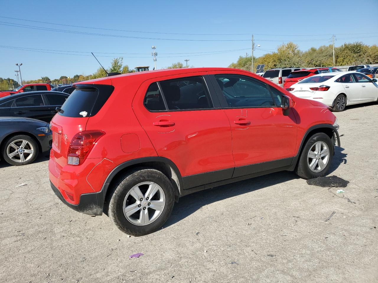Image 3 of 2020 CHEVROLET TRAX LS 2020 with VIN KL7CJKSB7LB332754