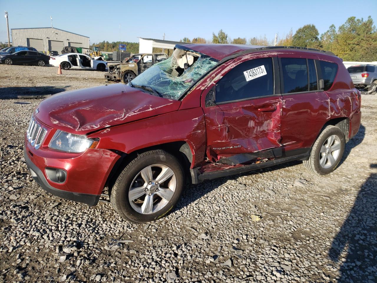 Obraz 1 z 2014 JEEP COMPASS LATITUDE 2014 z VIN 1C4NJDEB3ED817029