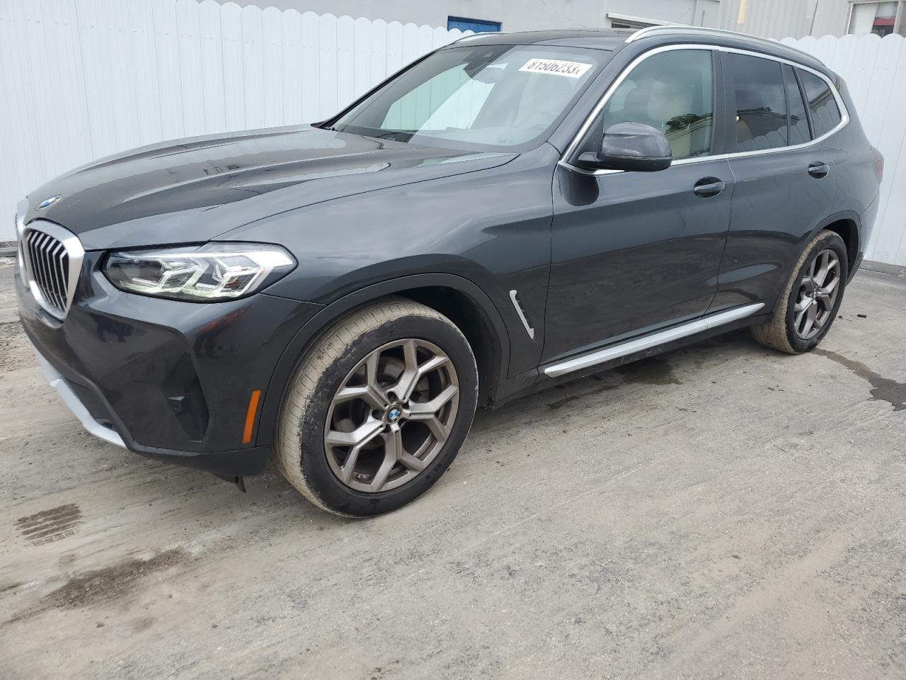 Image 1 of 2022 BMW X3 XDRIVE30I 2022 with VIN 5UX53DP00N9M50856