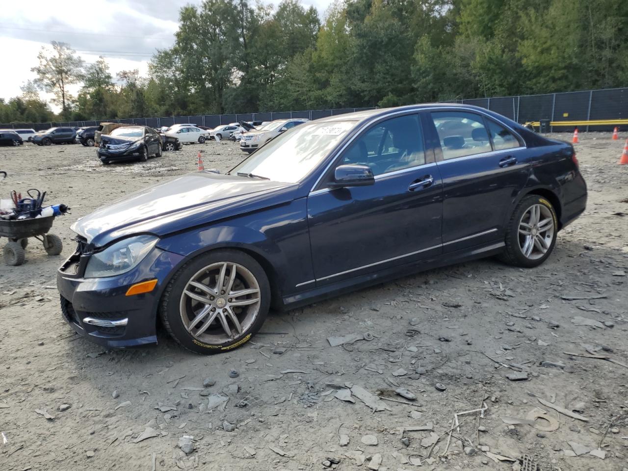 Obraz 1 z 2012 MERCEDES-BENZ C 300 4MATIC 2012 z VIN WDDGF8BB9CR208376