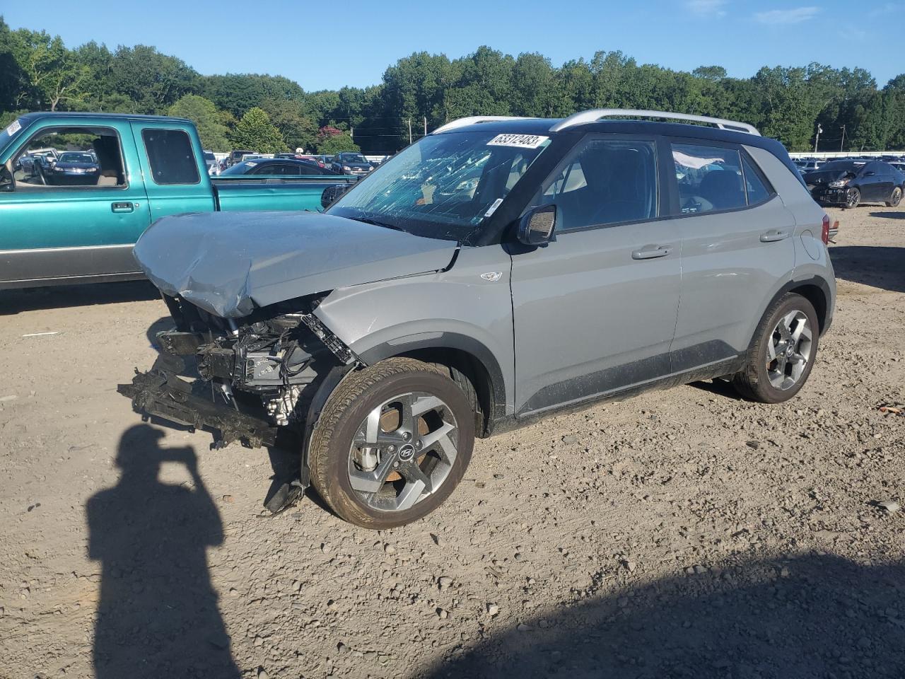 Image 1 of 2023 HYUNDAI VENUE SEL 2023 with VIN KMHRC8A33PU213772