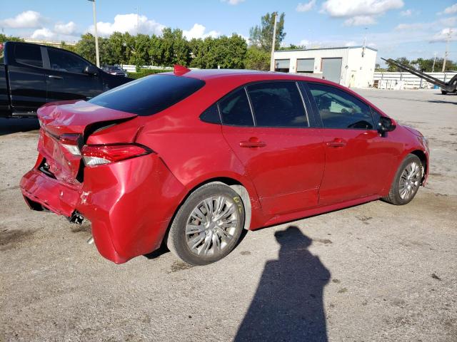 Image 3 of 2021 TOYOTA COROLLA LE 2021 with VIN JTDEPMAE8MJ174174