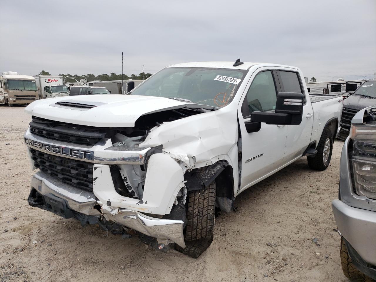 Image 1 of 2022 CHEVROLET SILVERADO K2500 HEAVY DUTY LT 2022 with VIN 2GC1YNEY0N1202969