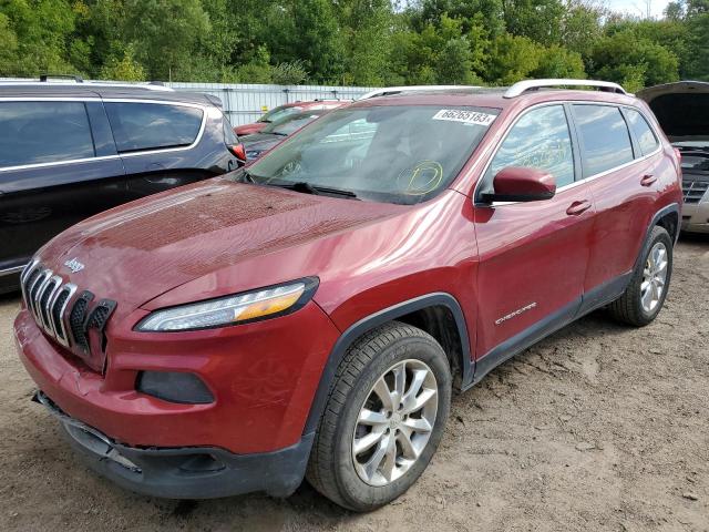 Изображение 1 2016 JEEP CHEROKEE LIMITED 2016 с VIN 1C4PJMDS6GW374893