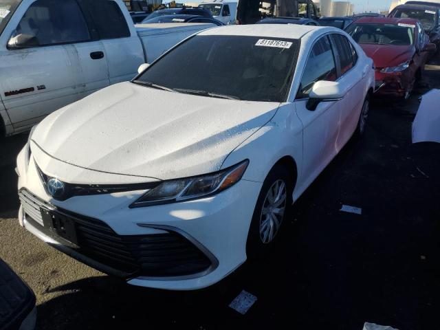Image 1 of 2022 TOYOTA CAMRY LE 2022 with VIN 4T1C31AK7NU577534