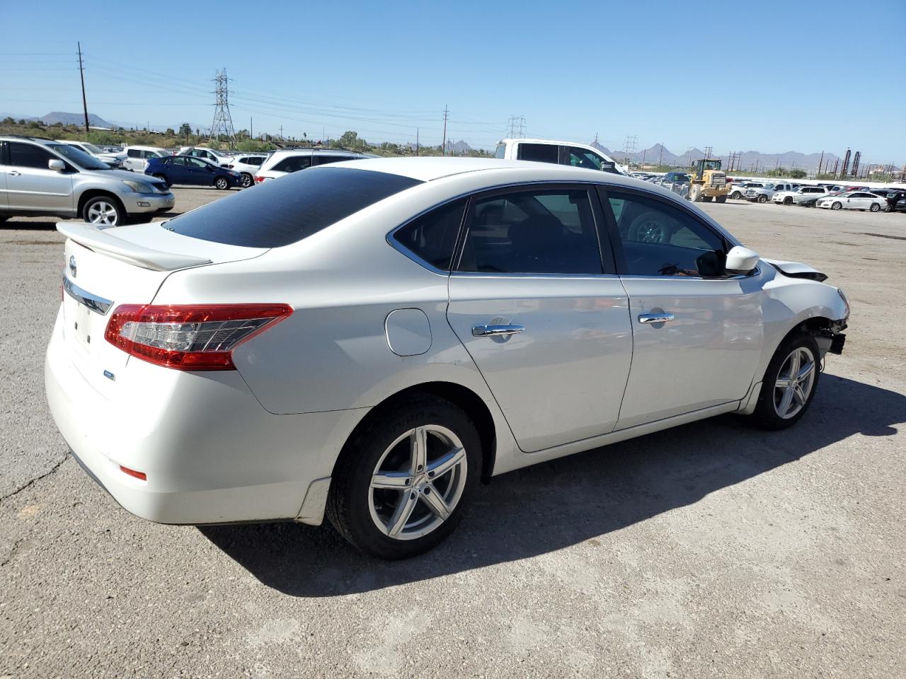 Image 3 of 2014 NISSAN SENTRA S 2014 with VIN 3N1AB7AP2EL692004