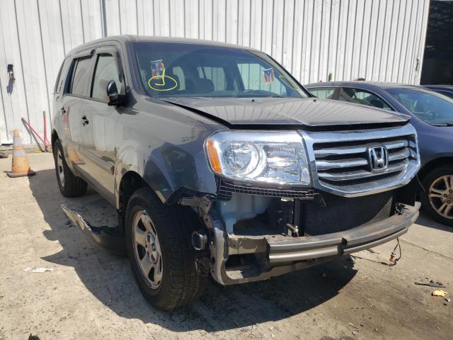 Image 1 of 2012 HONDA PILOT LX 2012 with VIN 5FNYF3H27CB032944