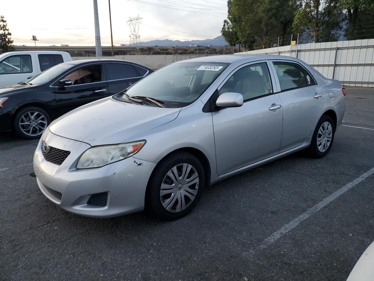Image 1 of 2010 TOYOTA COROLLA BASE 2010 with VIN JTDBU4EE6A9105891