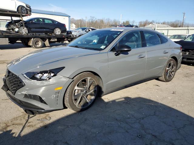 Image 1 of 2021 HYUNDAI SONATA SEL PLUS 2021 with VIN 5NPEJ4J25MH100095