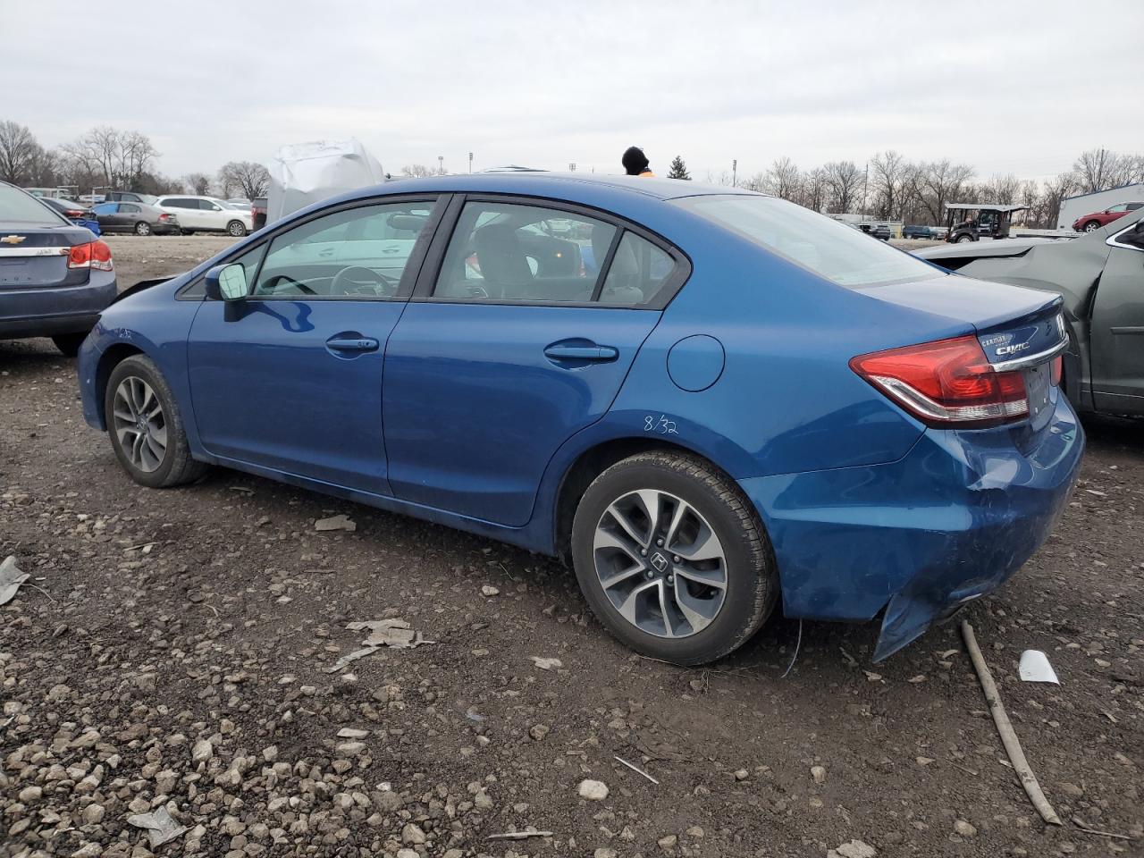 Изображение 2 2014 HONDA CIVIC EX 2014 с VIN 19XFB2F81EE030877