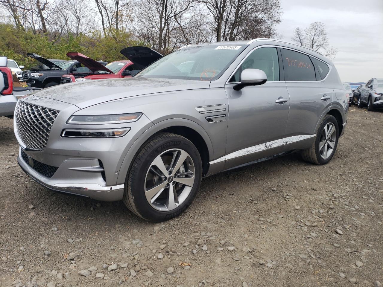 Image 1 of 2023 GENESIS GV80 BASE 2023 with VIN KMUHBDSB1PU124152