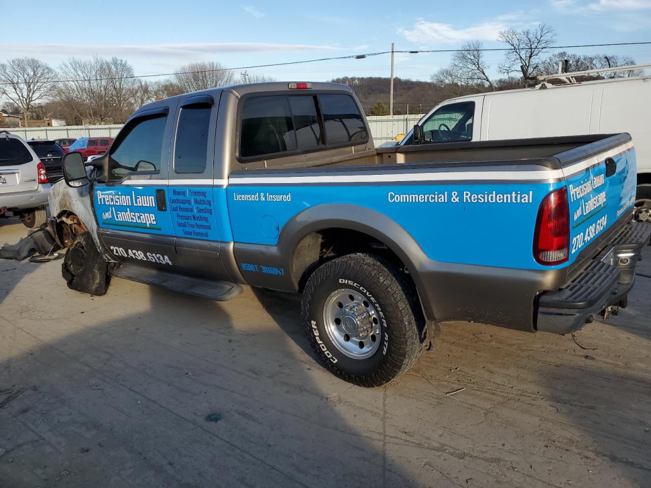 Image 2 of 2002 FORD F250 SUPER DUTY 2002 with VIN 1FTNX21F62EA40301