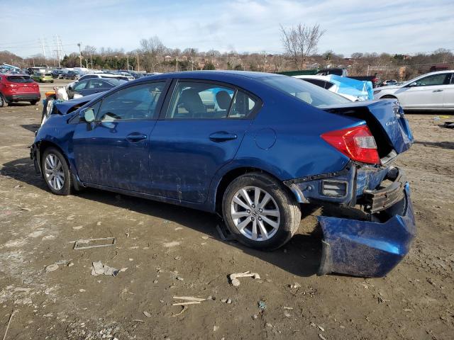 Image 2 of 2012 HONDA CIVIC EX 2012 with VIN 2HGFB2F87CH503054