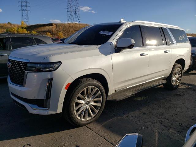 Image 1 of 2021 CADILLAC ESCALADE ESV PREMIUM LUXURY 2021 with VIN 1GYS4KKL1MR370191