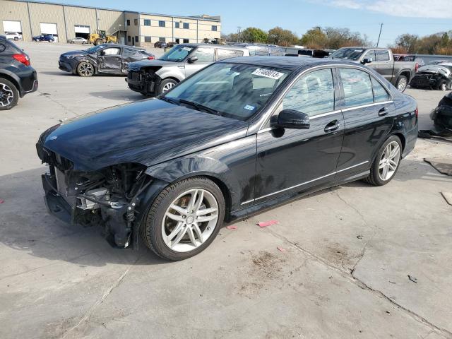 Image 1 of 2012 MERCEDES-BENZ C 300 4MATIC 2012 with VIN WDDGF8BB7CR205007