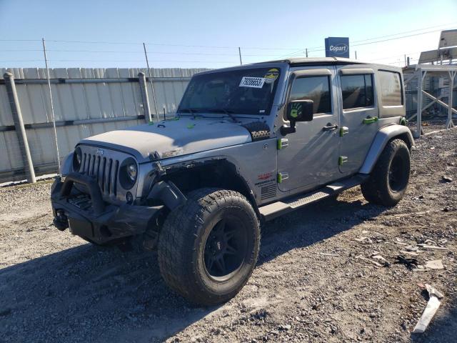 Image 1 of 2014 JEEP WRANGLER UNLIMITED SAHARA 2014 with VIN 1C4BJWEG7EL283775
