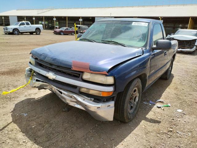 Image 2 of 2001 CHEVROLET SILVERADO C1500 2001 with VIN 1GCEC14W11Z162718