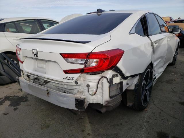 Image 3 of 2022 HONDA ACCORD SPORT 2022 with VIN 1HGCV2F33NA010021