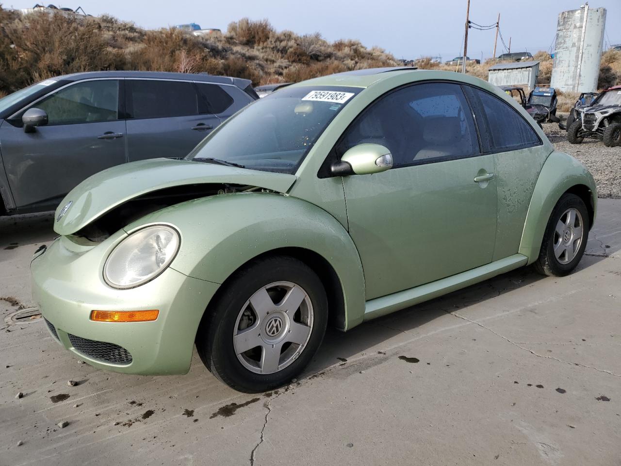 Image 1 of 2007 VOLKSWAGEN NEW BEETLE 2.5L OPTION PACKAGE 1 2007 with VIN 3VWRW31C07M509798