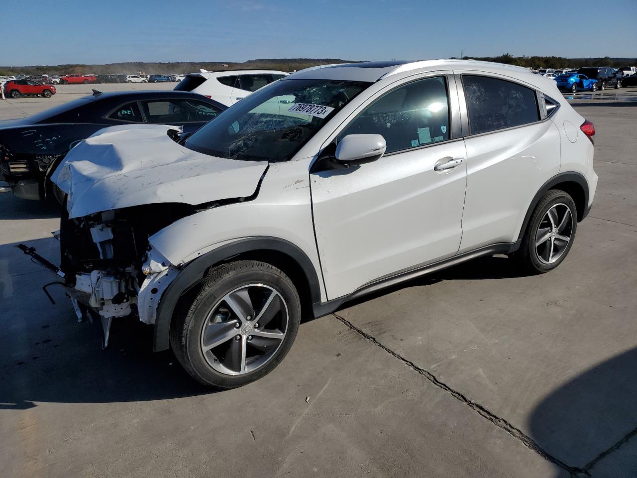Изображение 1 2021 HONDA HR-V EX 2021 с VIN 3CZRU5H53MM732256