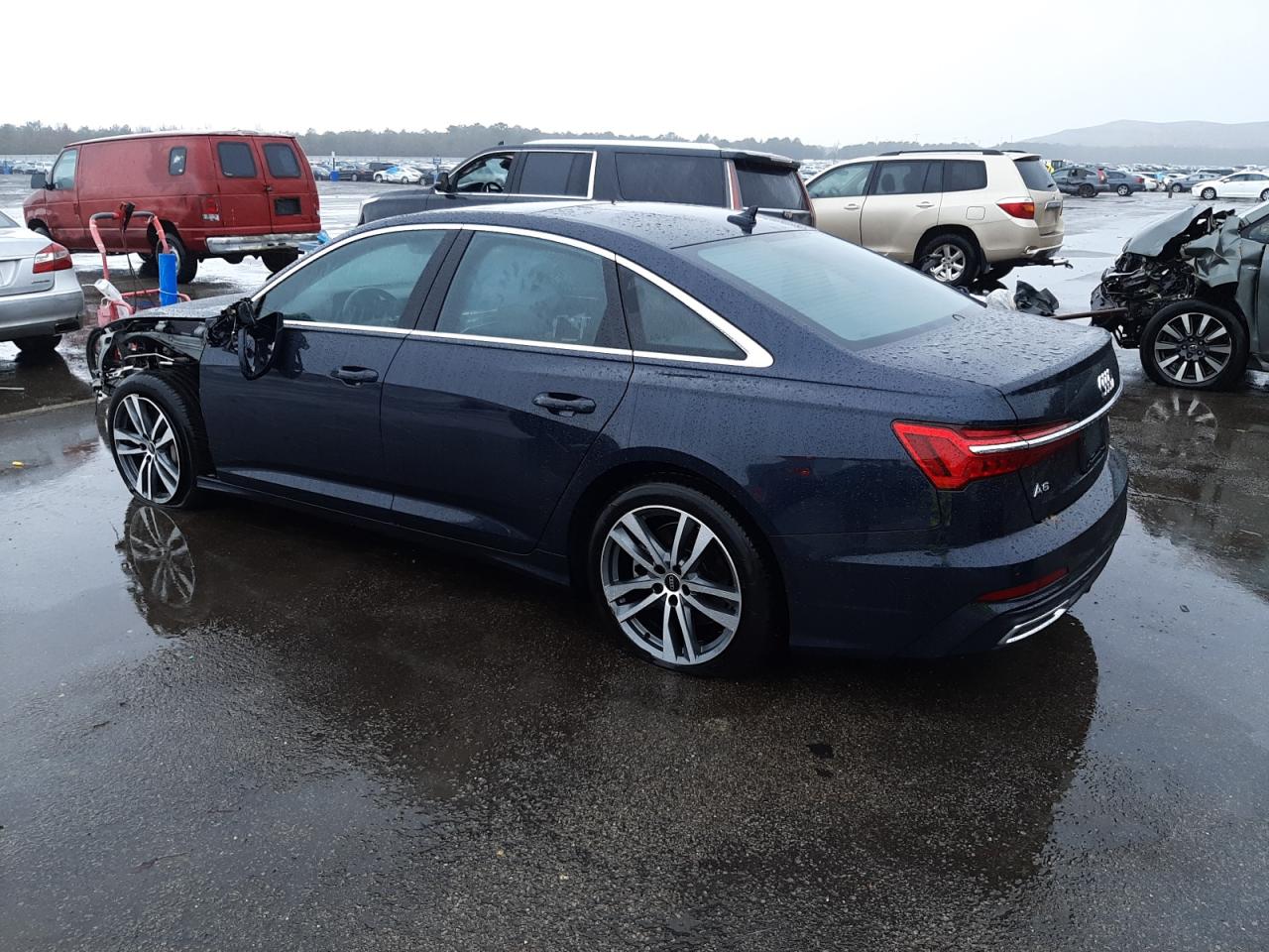 Image 2 of 2021 AUDI A6 PREMIUM PLUS 2021 with VIN WAUL2AF24MN078793