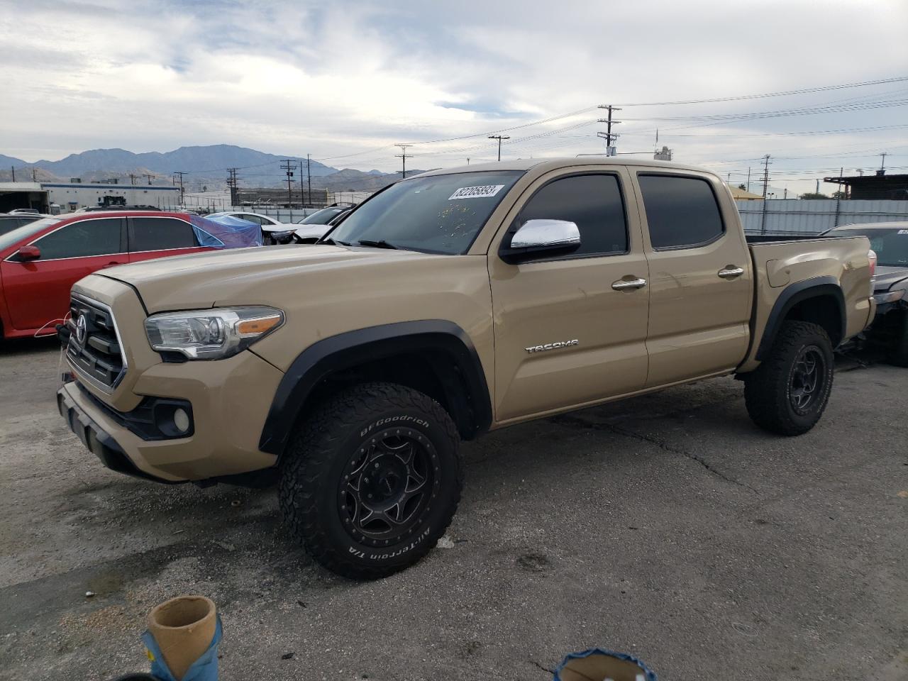 Image 1 of 2016 TOYOTA TACOMA DOUBLE CAB 2016 with VIN 3TMGZ5AN3GM020746