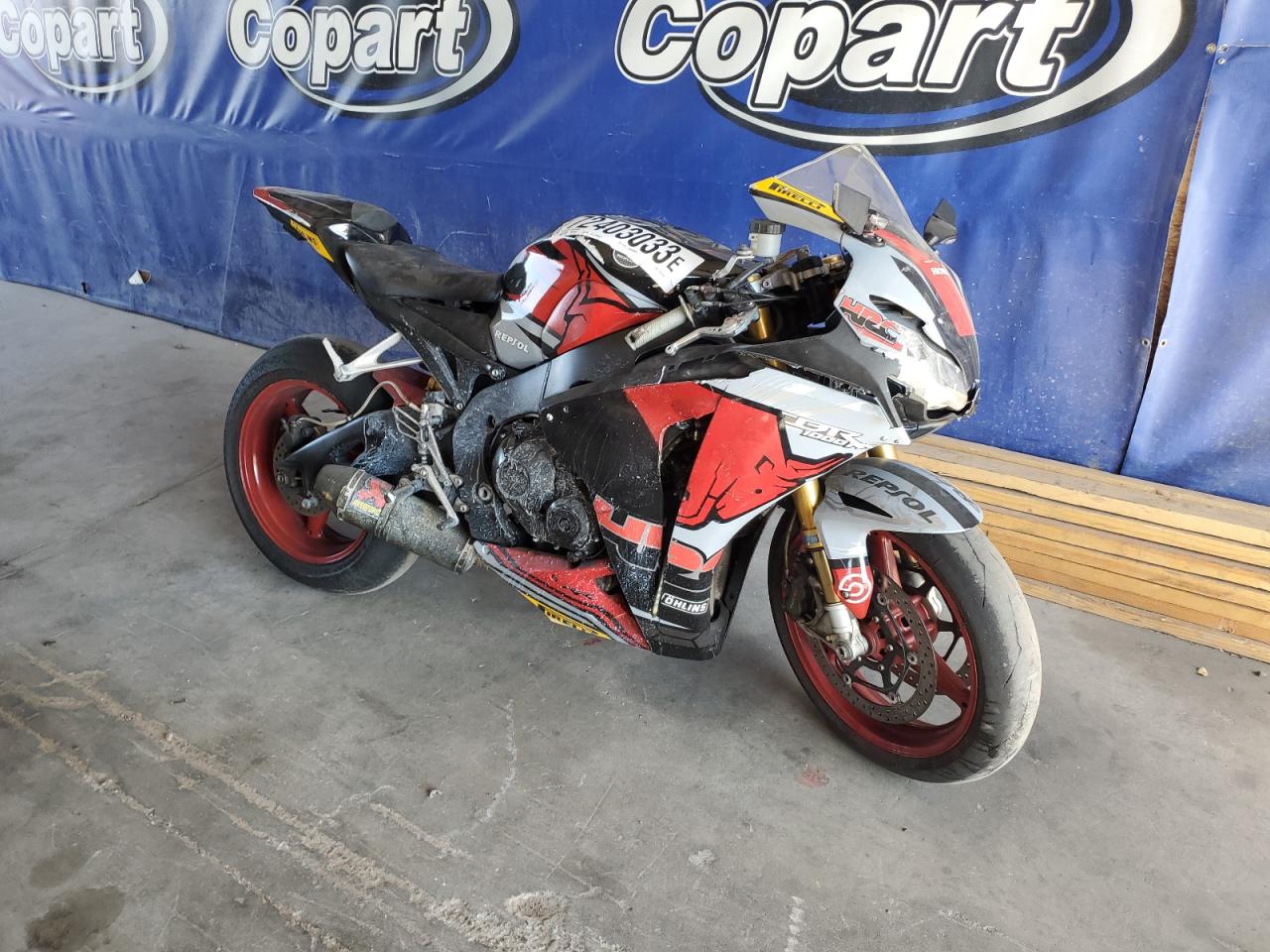 Image 1 of Honda Cbr1000 Rr 2008 with VIN JH2SC59028M004384