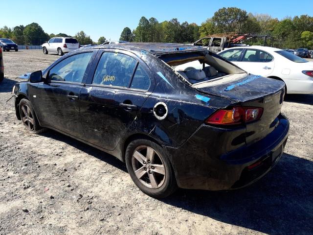 Image 3 of 2008 MITSUBISHI LANCER ES 2008 with VIN JA3AU26U28U040114