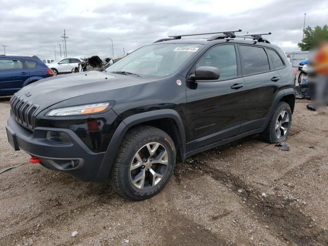 Image 1 of 2015 JEEP CHEROKEE TRAILHAWK 2015 with VIN 1C4PJMBS9FW649190