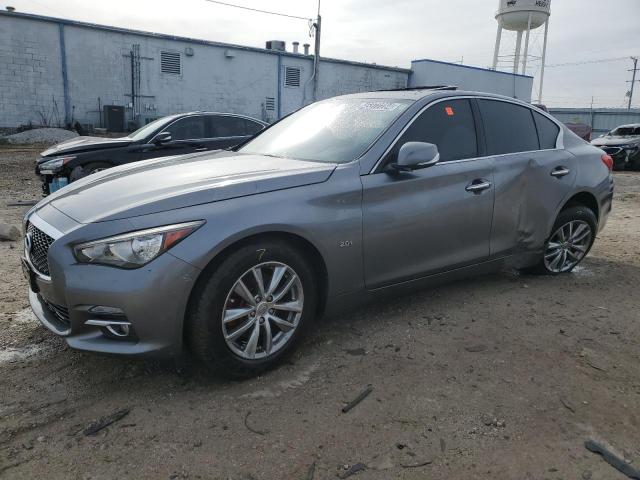 Image 1 of 2017 INFINITI Q50 BASE 2017 with VIN JN1CV7AR3HM681945