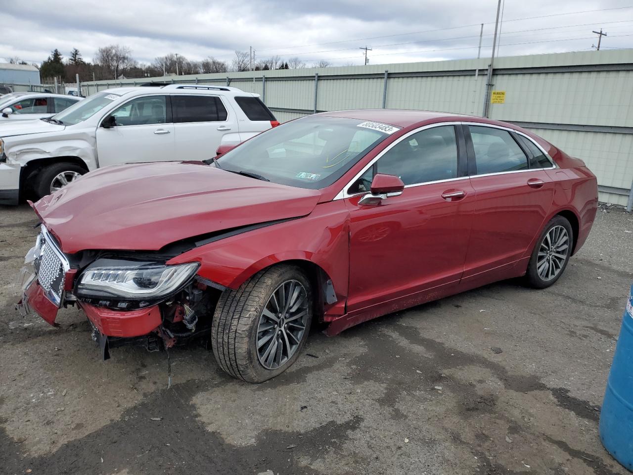 Image 1 of 2017 LINCOLN MKZ HYBRID PREMIERE 2017 with VIN 3LN6L5KU9HR646191