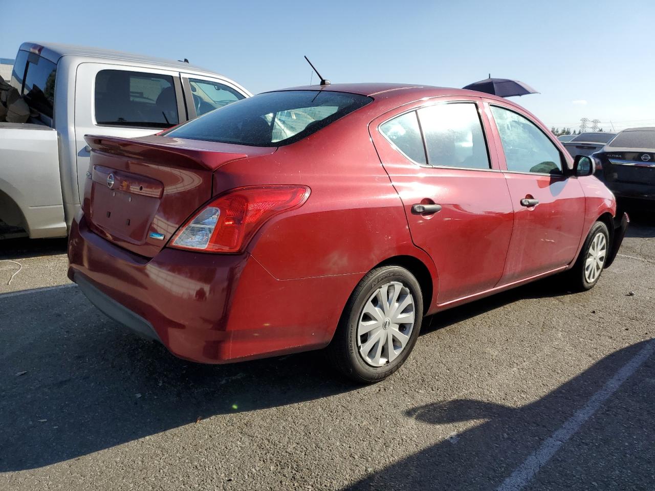 Image 3 of 2015 NISSAN VERSA S 2015 with VIN 3N1CN7AP4FL854040