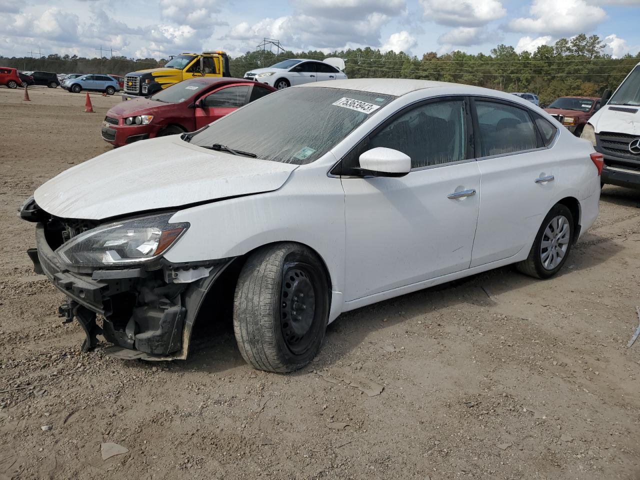 Image 1 of 2018 NISSAN SENTRA S 2018 with VIN 3N1AB7AP9JY341006