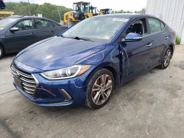 Image 1 of 2017 HYUNDAI ELANTRA SE 2017 with VIN 5NPD84LF0HH027702
