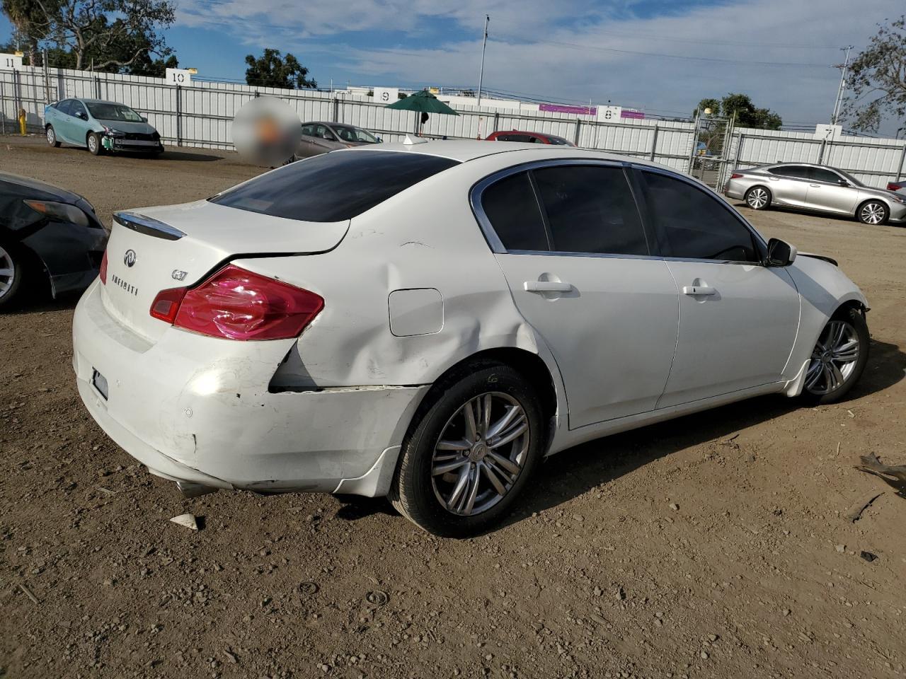 Image 3 of 2013 INFINITI G37 BASE 2013 with VIN JN1CV6AP6DM723706