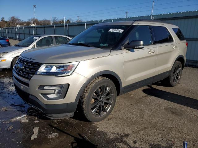 Image 1 of 2017 FORD EXPLORER XLT 2017 with VIN 1FM5K8D86HGC74431