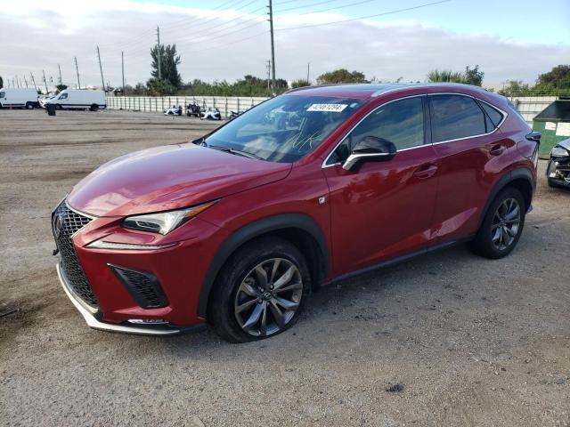 Image 1 of 2020 LEXUS NX 300 F-SPORT 2020 with VIN JTJSARBZ8L2159778