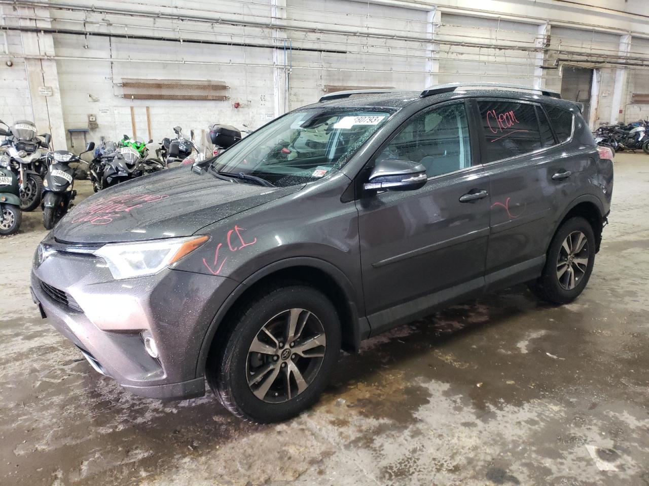 Image 1 of 2017 TOYOTA RAV4 XLE 2017 with VIN 2T3RFREV8HW578501