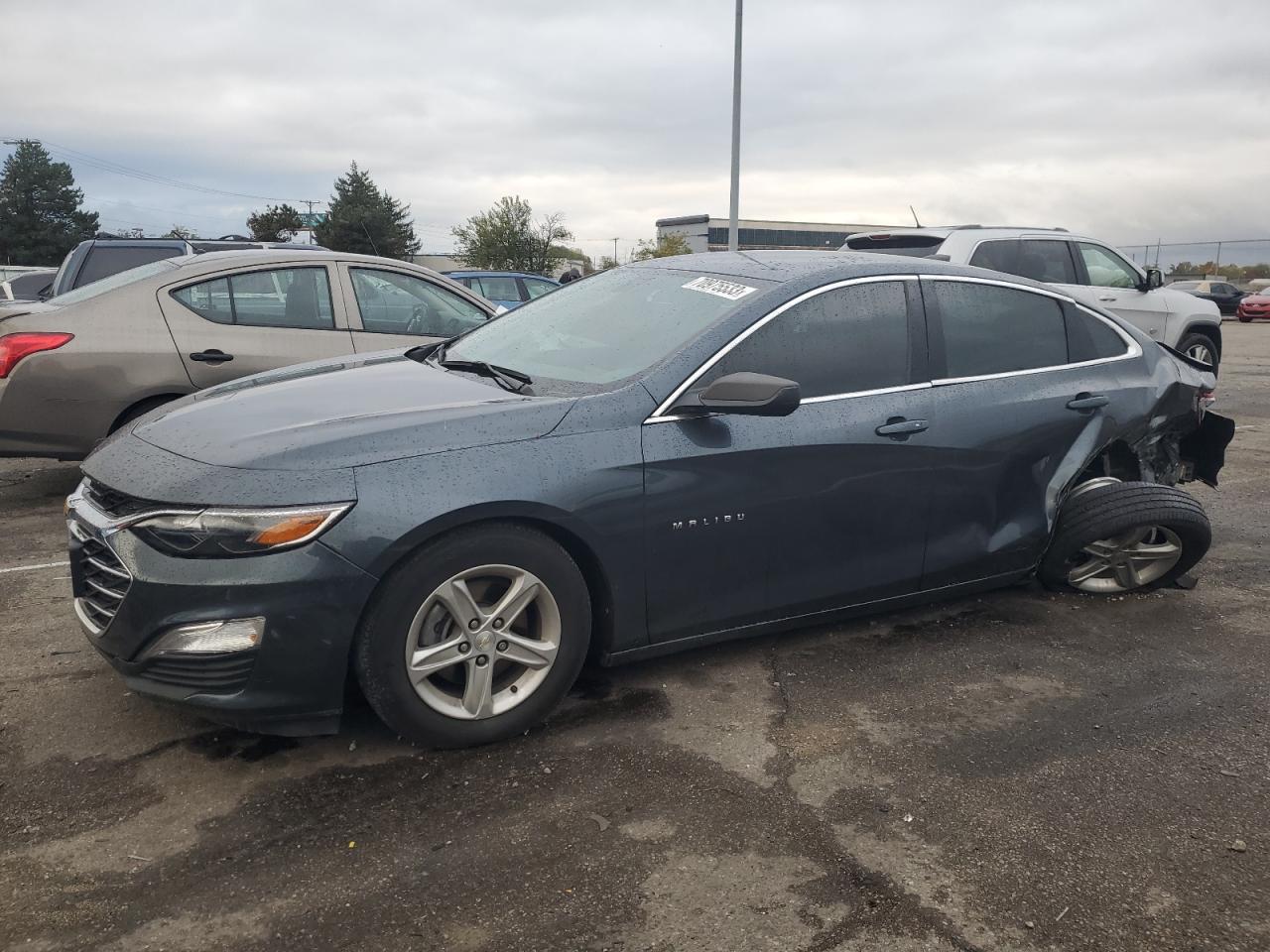Image 1 of 2019 CHEVROLET MALIBU LS 2019 with VIN 1G1ZB5ST7KF222260