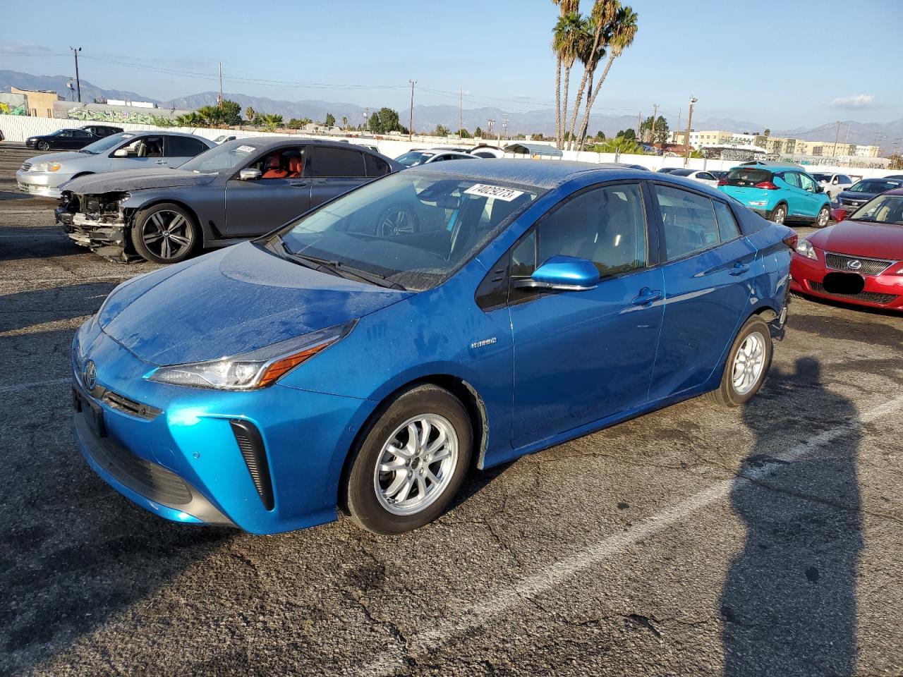 Obraz 1 z 2019 TOYOTA PRIUS  2019 z VIN JTDKARFU4K3076729