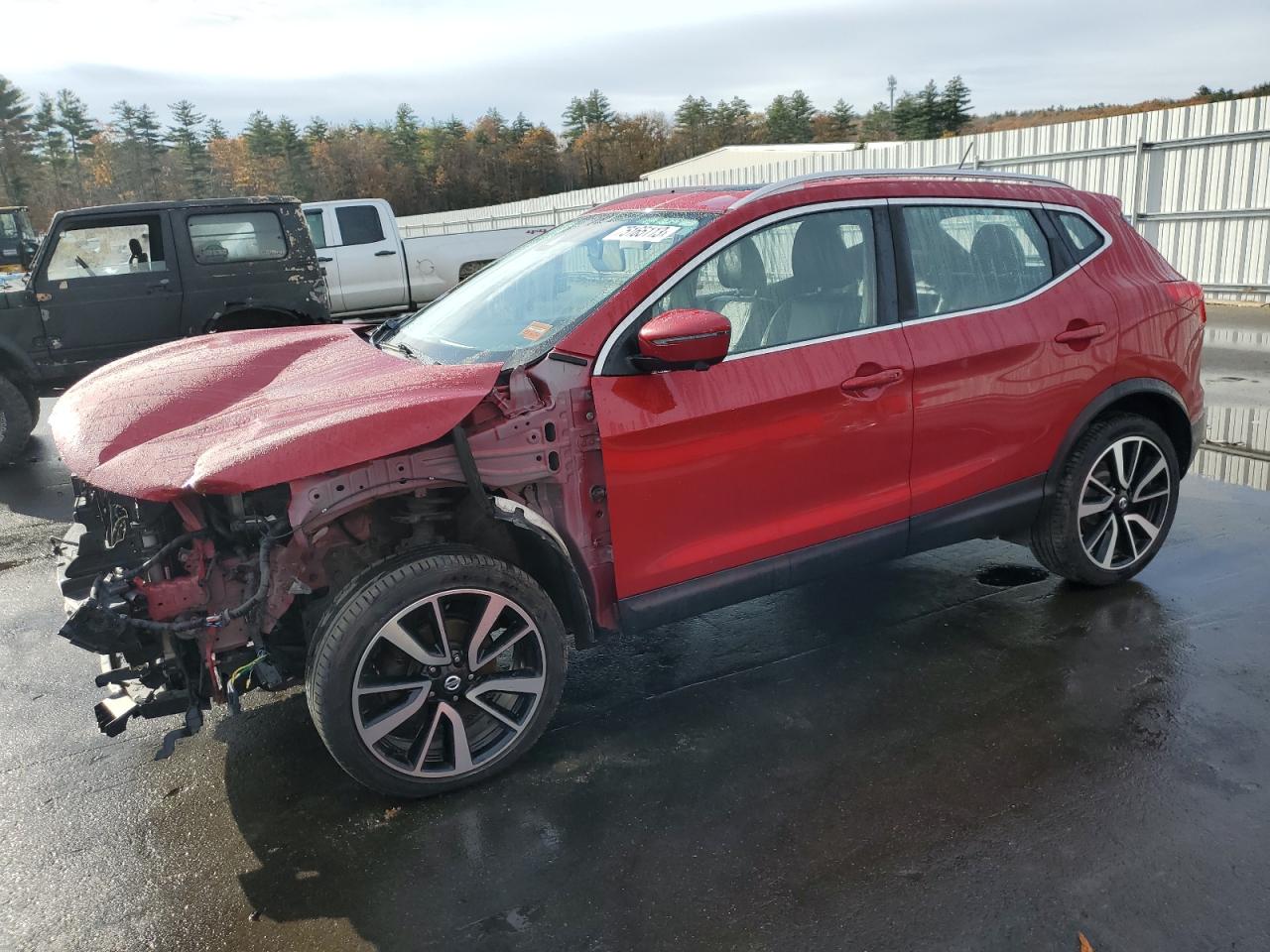 Image 1 of 2017 NISSAN ROGUE SPORT S 2017 with VIN JN1BJ1CR5HW102024