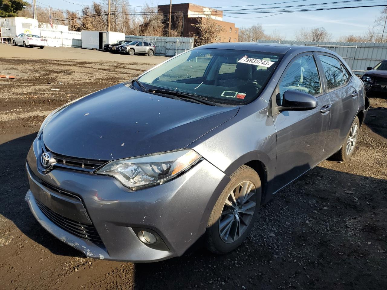 Image 1 of 2016 TOYOTA COROLLA L 2016 with VIN 2T1BURHEXGC481604