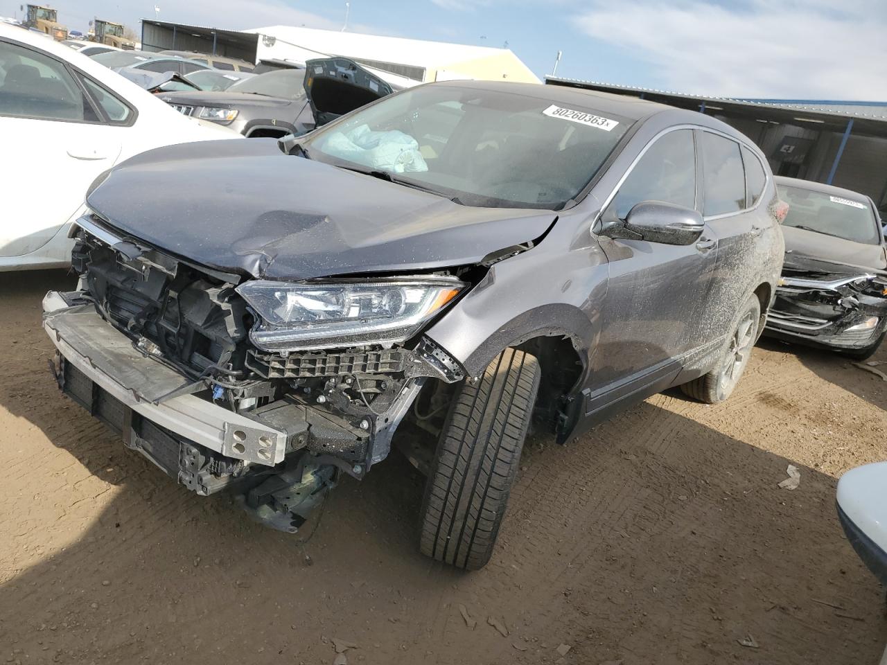 Image 1 of 2020 HONDA CR-V EX 2020 with VIN 5J6RW2H5XLA002641
