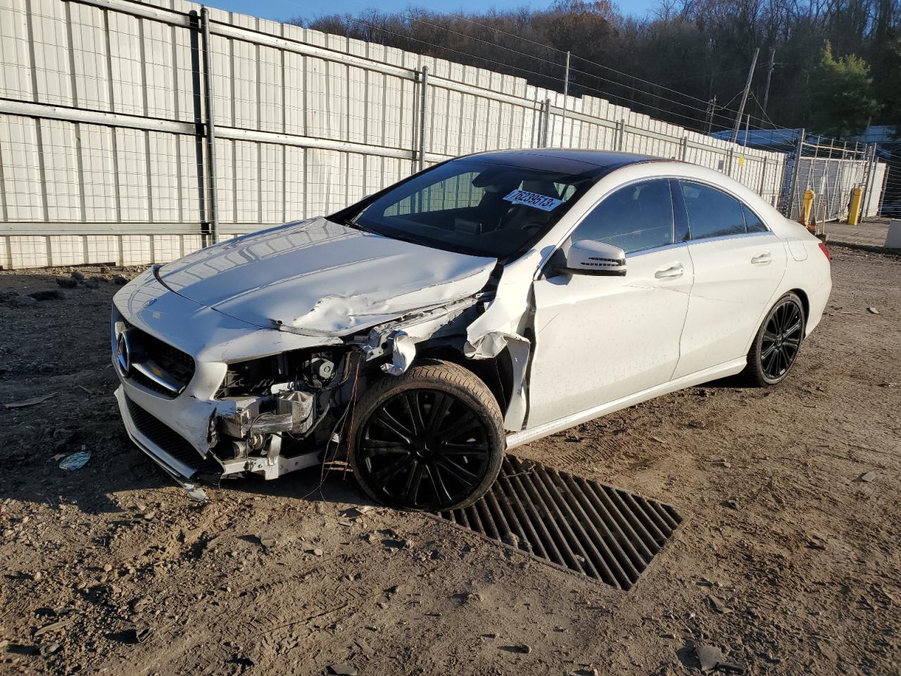 Image 1 of 2018 MERCEDES-BENZ CLA 250 4MATIC 2018 with VIN WDDSJ4GB3JN514617