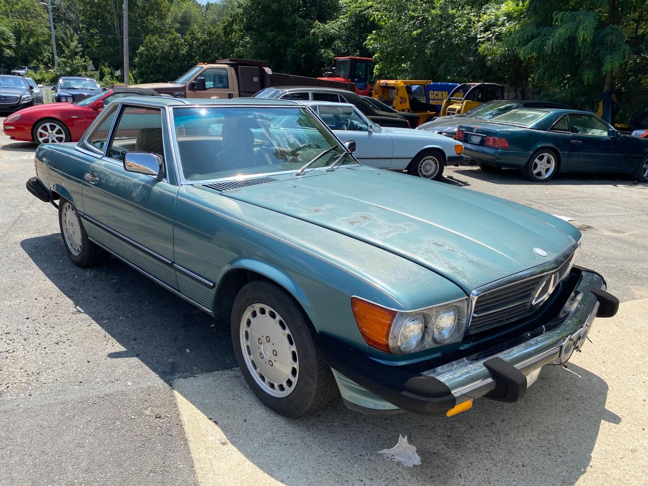 Image 1 of 1989 MERCEDES-BENZ 560 SL 1989 with VIN WDBBA48D8KA094208