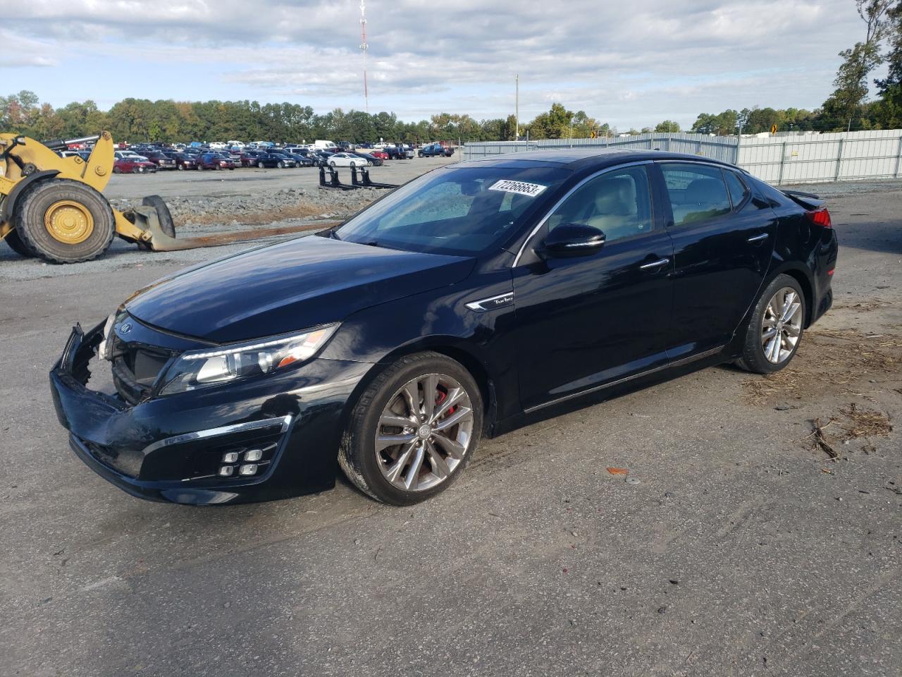 Изображение 1 2015 KIA OPTIMA SX 2015 с VIN 5XXGR4A65FG362489