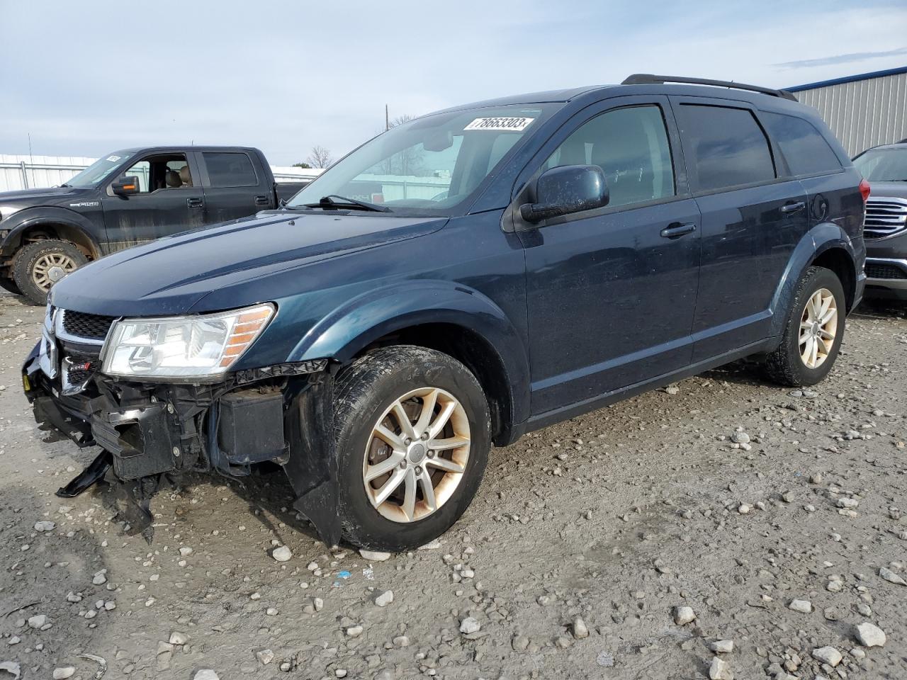 Image 1 of 2015 DODGE JOURNEY SXT 2015 with VIN 3C4PDCBG0FT653826