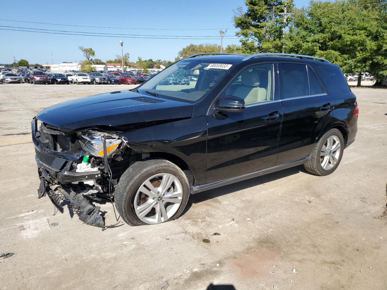 Изображение 1 2015 MERCEDES-BENZ ML 350 4MATIC 2015 с VIN 4JGDA5HBXFA610357