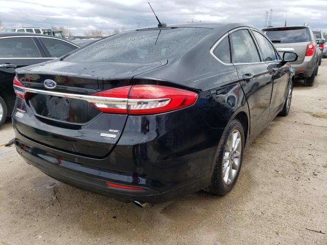 Image 3 of 2017 FORD FUSION SE 2017 with VIN 3FA6P0HD0HR340358