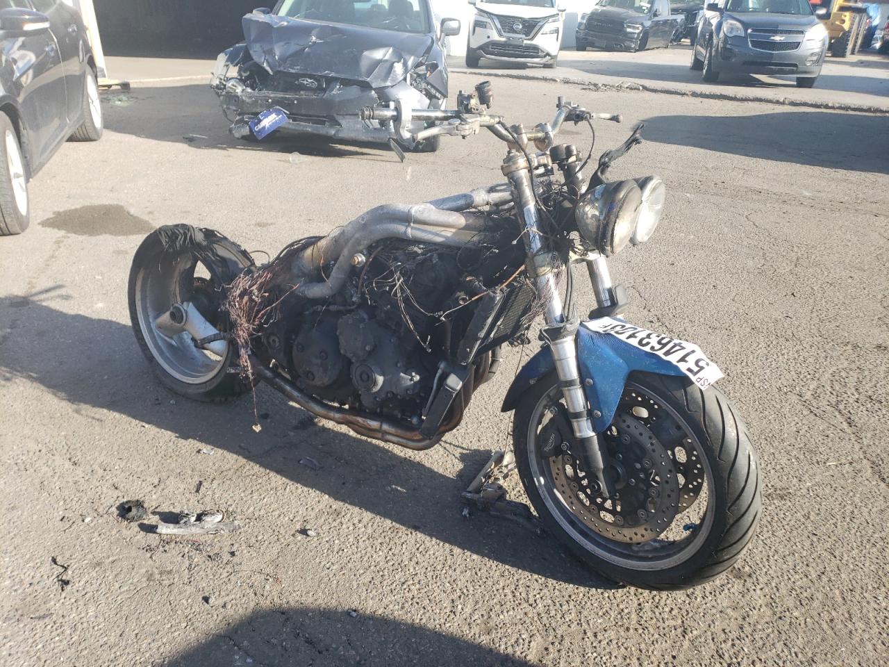 2002 TRIUMPH MOTORCYCLE SPEED TRIPLE 2002 image